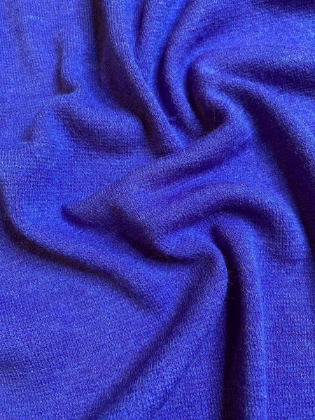 Трикотаж Ангора ВАСИЛЬКОВЫЙ