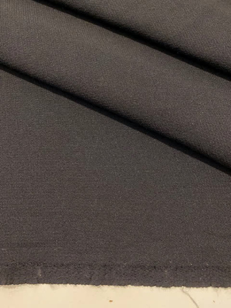 Креп двусторонний ЧЕРНЫЙ