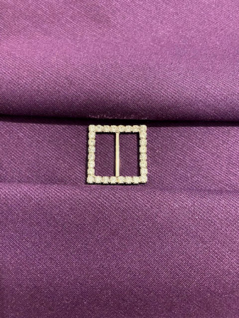 Украшение Декоративное УД-0035 Пряжка с камнями