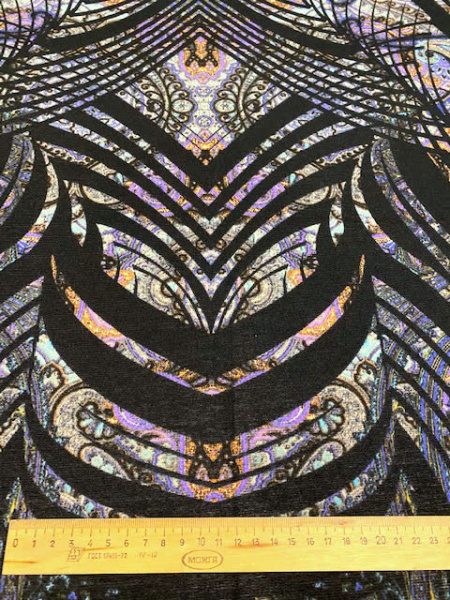 Трикотаж принт №19 полотно