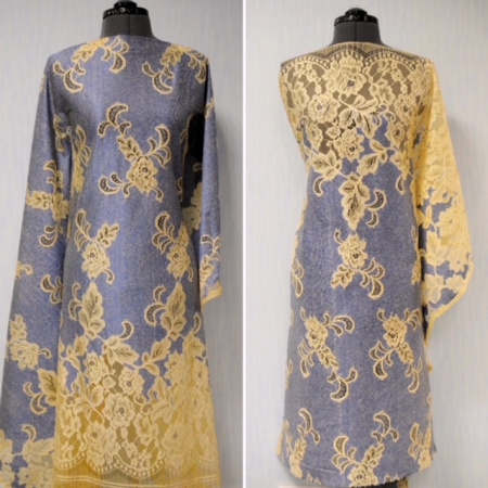 Кружевное полотно НЕЖНАЯ ВУАЛЬ ткань