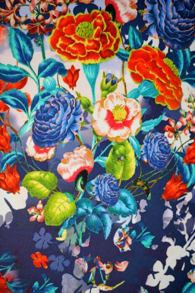 Трикотаж Летний закат 2