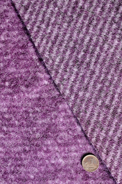 Ткань костюмная ВЕЧЕР фиолетовый 2