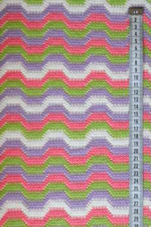 Трикотаж хлопковый Летний Миссони сиреневый 6