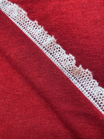 Трикотаж Ангора КРАСНАЯ КАЛИНА