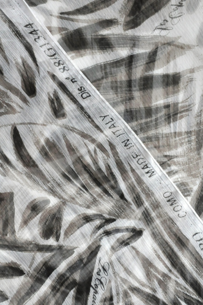 Крэш - шифон ОФЕЛИЯ серый