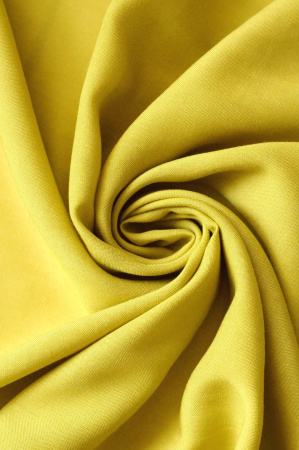 Штапель однотонный ГОРЧИЦА