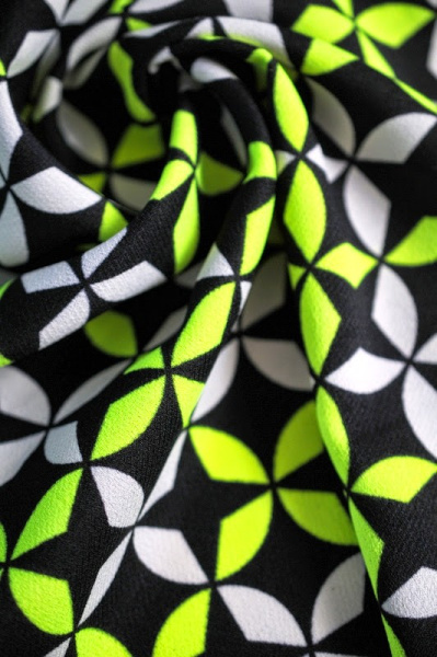 Стильный орнамент зеленый 2