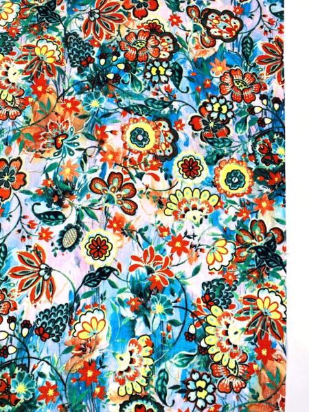 Штапель МАСЛЕНИЦА оранжевый