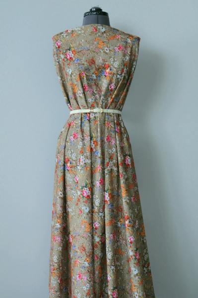 Креп стрейч Весенний мильфлер5