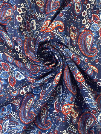 Батист ПЕЙСЛИ на синем