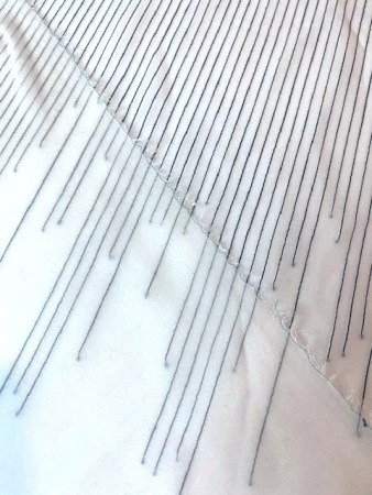 Шифон ДЕКОРАТИВНЫЕ СТРОЧКИ