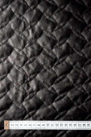 Кожа искусственная СТЕЖКА ЛИСТИКИ