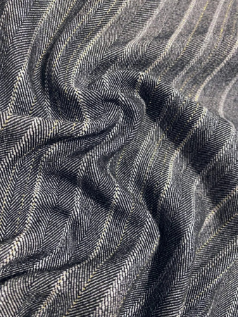 Ткань костюмная ПОЛОСКА  меланж ткани