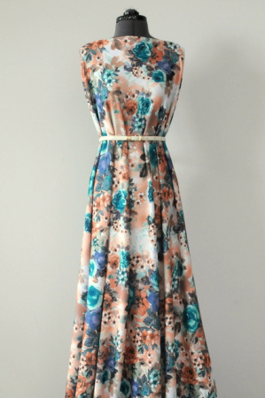 Трикотаж водолаз РИМСКИЕ КАНИКУЛЫ песочный 5