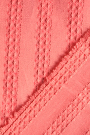 Жаккард хлопковый Коралловые узоры 4