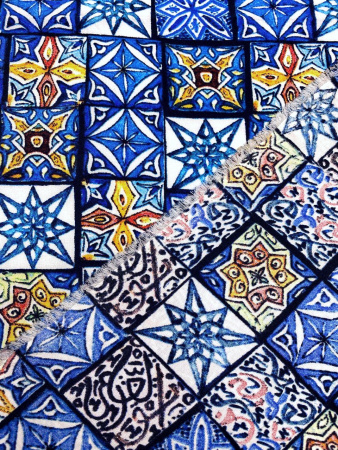 Шелк искусственный МОДНЫЕ ИЗРАЗЦЫ