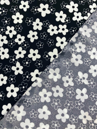 Трикотаж МЕЛКИЕ ЦВЕТОЧКИ ткань