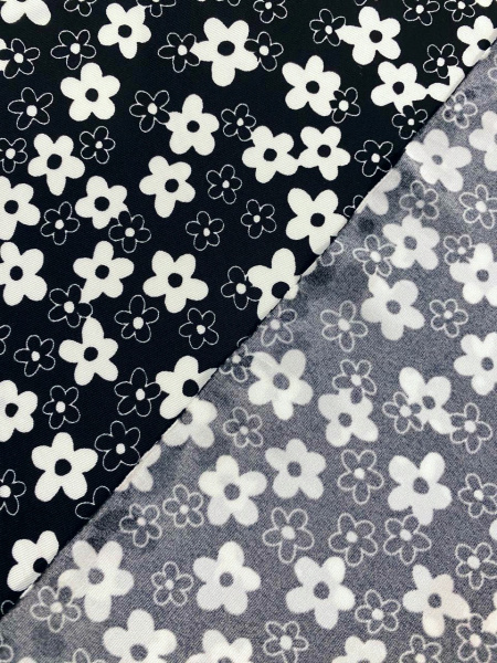 Трикотаж МЕЛКИЕ ЦВЕТОЧКИ ткань