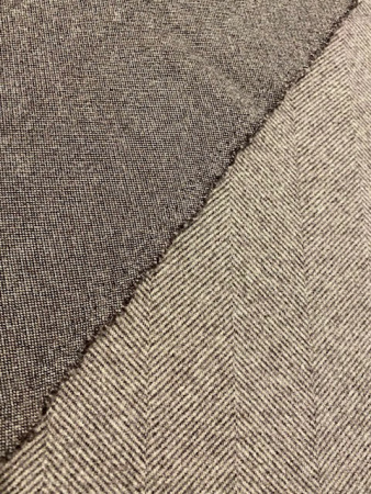 Джерси ТВИД В ЕЛОЧКУ коричневый. полотно