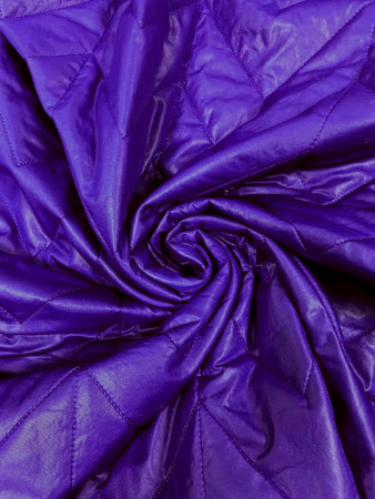 Стежка курточная "Зигзаг" ярко- синяя