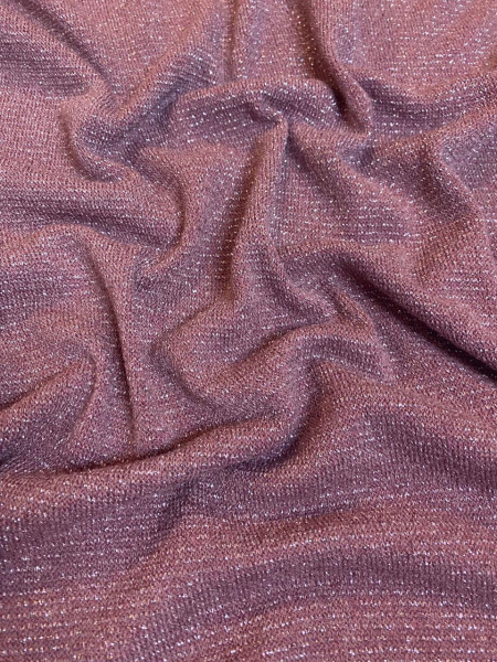 Трикотаж Ангора с люрексом ПЫЛЬНАЯ РОЗА