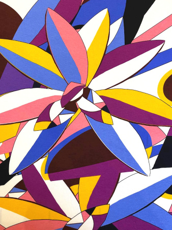 Трикотаж КАМЕННЫЙ ЦВЕТОК ткань