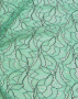 Кружевное полотно "Контурный узор" мятный ткань