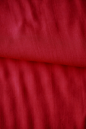 Штапель однотонный КРАСНЫЙ