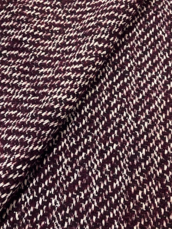 ткани Ткань костюмная ШАНЕЛЬ темно-бордовая