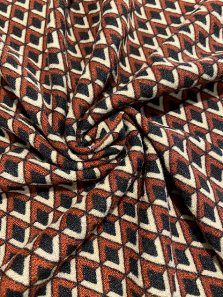 Трикотаж РОМБИКИ полотно