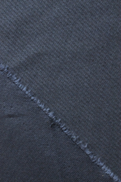 Трикотаж джерси Диагональный рубчик темно-синий 2