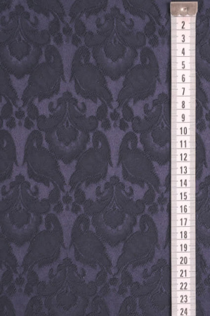 Жаккард "Праздничный" чернильно-синий ткань