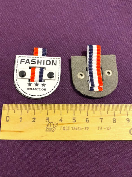 Украшение Декоративное УД-0036 "Нашивка FASHION"