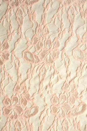 Гипюр "ПРОЗРАЧНЫЙ УЗОР" розовый ткань