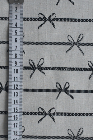 Жаккард плательно - костюмный Бантики 2