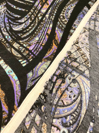 Трикотаж принт №19 полотно