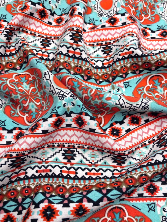 Шелк искусственный ВОСТОЧНЫЙ СТИЛЬ