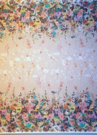 Крэш - шифон ЦВЕТОЧНЫЙ КУПОН