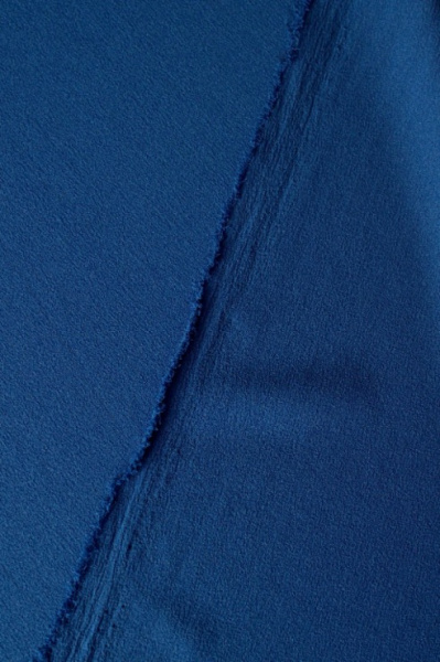 Креп - шифон СИНИЙ