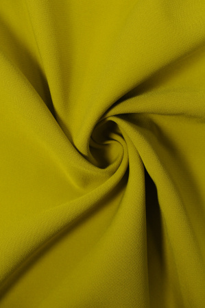 Однотонный креп_качество Барби_цвет Горчица1