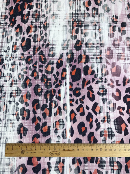 Джинс КЛЕТКА-ВАРЕНКА роза