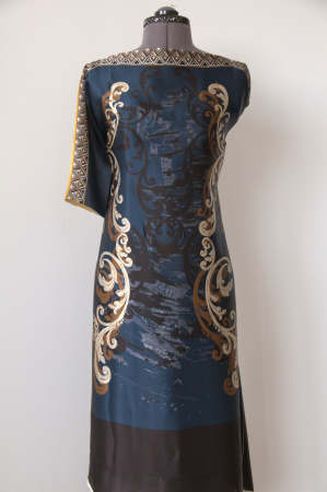 Шелк натуральный ОСЕННИЕ МЕЧТЫ