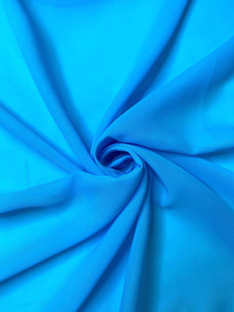 Шифон ГОЛУБОЙ