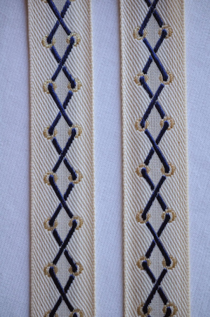 Тесьма ТД-0021 молочный