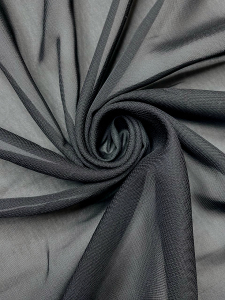 Шифон ЧЕРНЫЙ