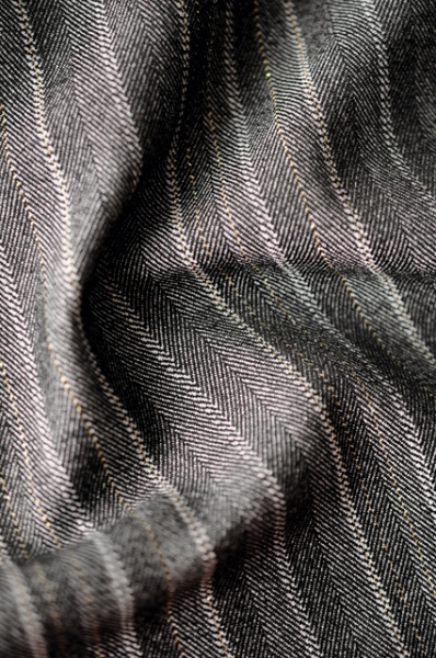 Ткань костюмная ПОЛОСКИ - ЕЛОЧКИ меланж ткани