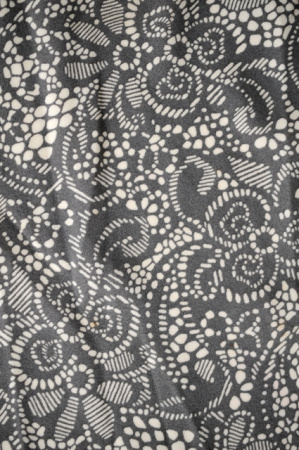 Бифлекс для купальников Кружевница серо - молочная 1