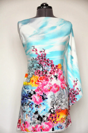 Креп плательно-блузочный ВОСТОЧНЫЙ САД 6