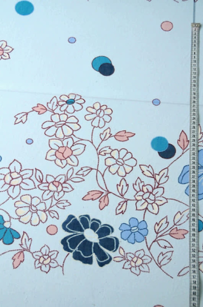 Сетка трикотажная ЦВЕТОЧНЫЙ КУПОН трикотаж